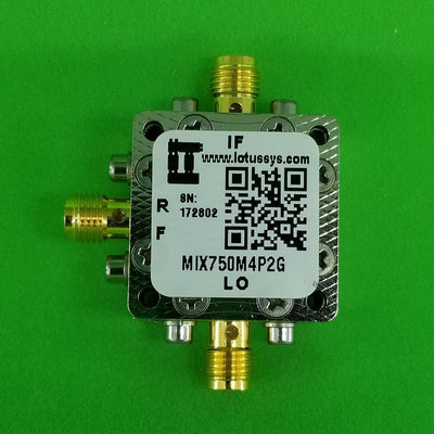Passive Frequency Mixer (MIX750M4P2G) 750M - 4.2GHz RF and DC - 1.5G IF
