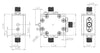 Active Frequency Mixer (MIX3G20G5M3G) 3GHz to 20GHz RF and 4.5M - 3G IF (LTC5552)