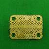 Develop PCB Grounded Coplanar Waveguide (0.75"x0.5625"x0.02") 38Mil Trace
