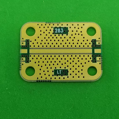 Develop PCB Grounded Coplanar Waveguide (0.75"x0.5625"x0.02") 38Mil Trace