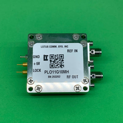 11 GHz Phase Locked Oscillator 10 MHz External Ref. High RF Output