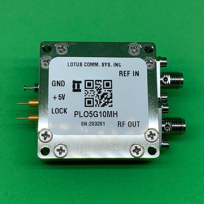 5 GHz Phase Locked Oscillator 10 MHz External Ref. High RF Output