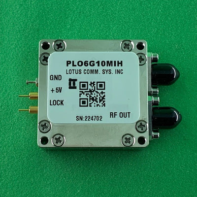 6 GHz Phase Locked Oscillator 10 MHz Internal Ref. High RF Output