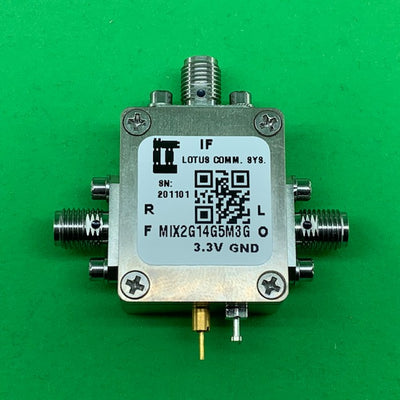 Active Frequency Mixer (MIX2G14G5M3G) 2GHz to 14GHz RF and 4.5M - 3G IF (LTC5548)