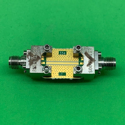 Develop PCB Grounded Coplanar Waveguide (0.75"x0.5625"x0.02") 38Mil Trace