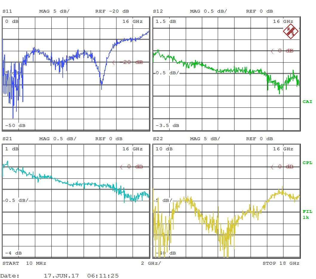Bias Tee Broadband 10 MHz to 18 GHz (Max. 270mA) 16V DC